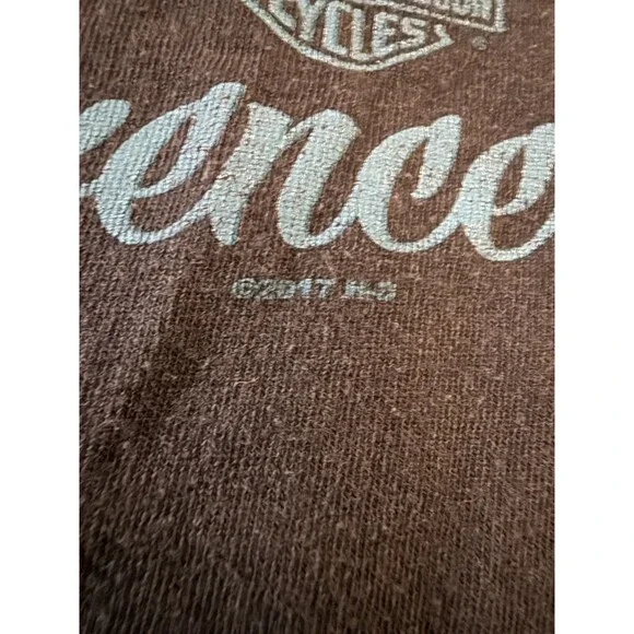 Harley-Davidson Black Jack Florence SC Pocket T-Shirt Size XXL 2XL Defect 2017 - Picture 7 of 7